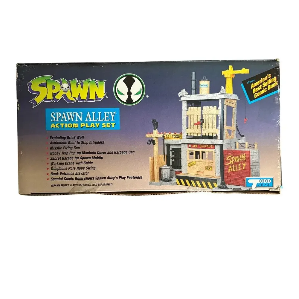 Spawn Alley Action Play Set Vintage Todd McFarlane Toy - 1994 - SEALED Brand New